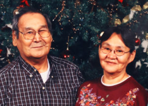 Jennie Zaukar, Calista Elder of the Year 2018, with late husband Peter Zaukar Sr.