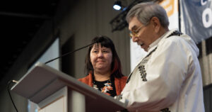 Michael Fredericks received the AFN President's Award for Small Business.
