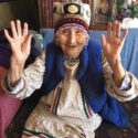 Albertina Cingyukan Dull from Nightmute turns 105 years old this year. Photo courtesy Theresa John.
